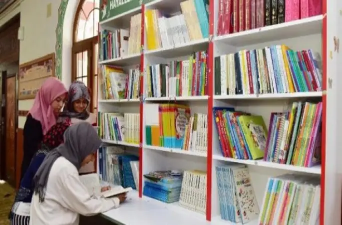 Kepez'in camilerine çocuk kütüphanesi