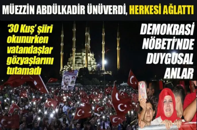 Müezzin Ünüverdi, Şiir Okundu.Herkesi ağlattı