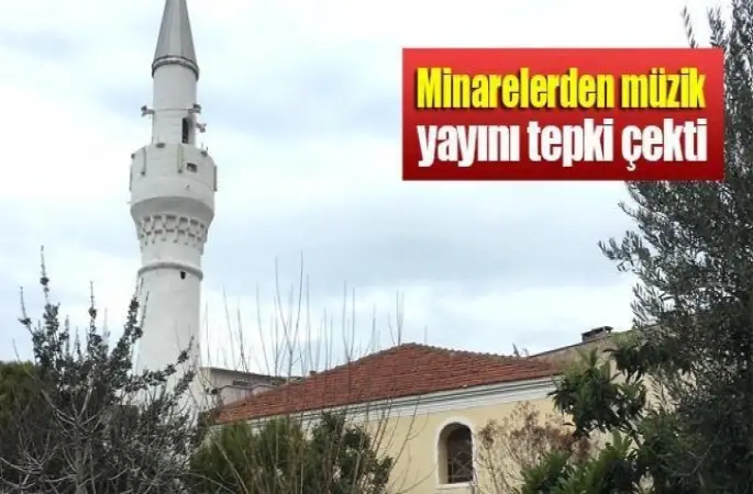 Aydın'da Minarelerden Müzik yayını İddiası