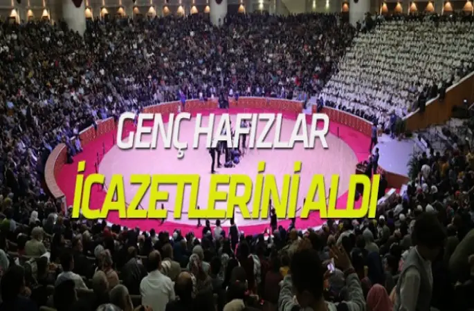 41Kere Maşallah! Genç Hafızlar icazetlerini aldı