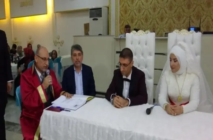 Kırıkhan Müftüsü Mekki Solmaz, Oğlunun Nikahını Kıydı