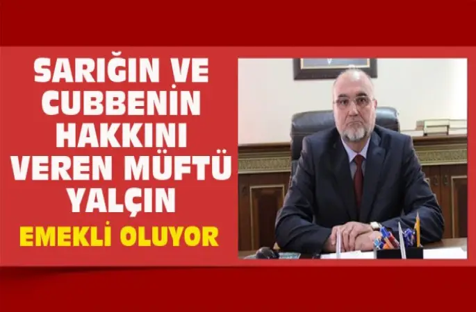 Rize Müftüsü İsmail Yalçın Emekli Oluyor