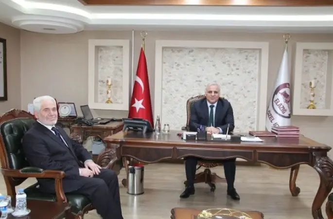 Müftü'den Vali'ye ziyaret