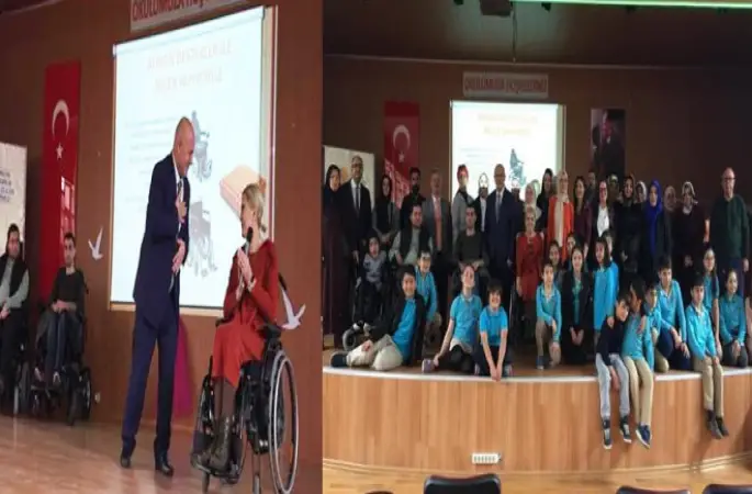 Müftü Aydın'dan Bakırköy'de Engellilere Akülü Araç  ve Manüel Sandalye