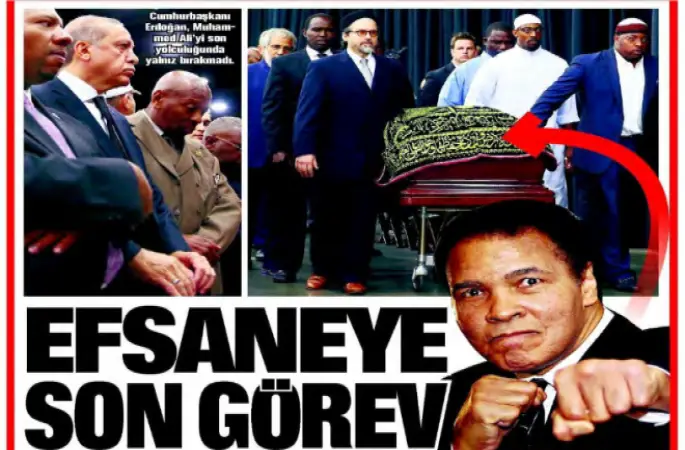 Erdoğan, Muhammed Ali’nin Cenaze Törenine Katıldı