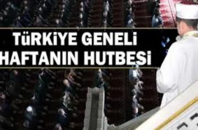 Diyanet (15 Aralık ) Türkiye Geneli Cuma Hutbesi, GIYBET