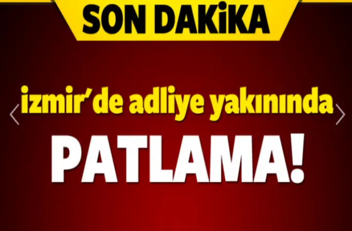 İzmir'de Patlama,Şehit ve Yaralılar Var