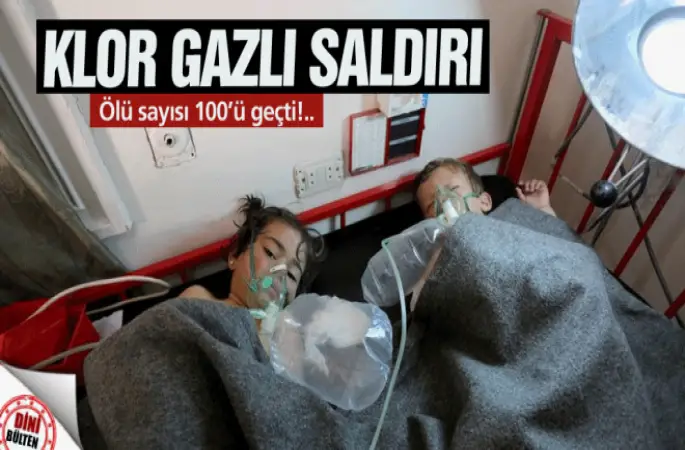 İdlib!de kimyasal saldırısında 100'den fazla ölü var!