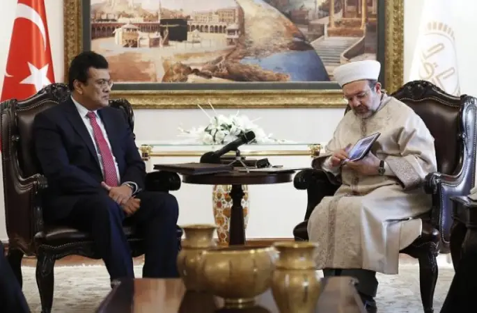 Arakanlı Müslümanlardan Diyanet’e ziyaret…