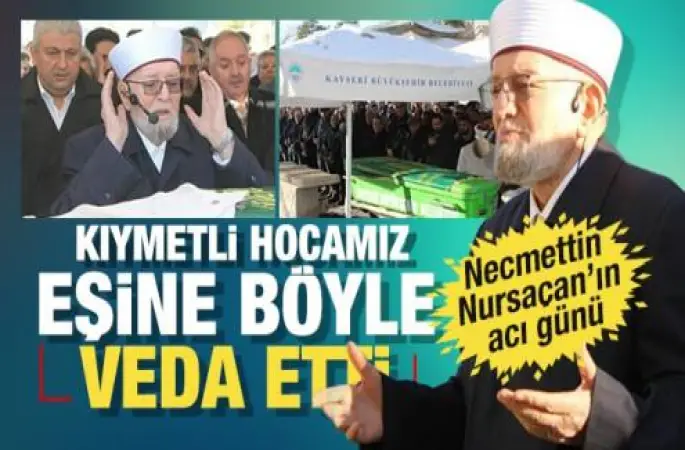 Eski Diyanet İşleri Başkan Yardımcısı Necmettin Nursaçan'ın eşi Pakize Nursaçan hayatını kaybetti. Nursaçan'ın cenaze namazını eşi Necmettin Nursaçan kıldırdı.