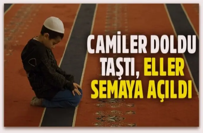 Tüm Yurtta Regaip Kandili idrak edildi