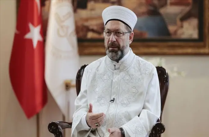 Erbaş: Toplumsal barışı hedef alan provokasyonlar bir an önce engellenmeli