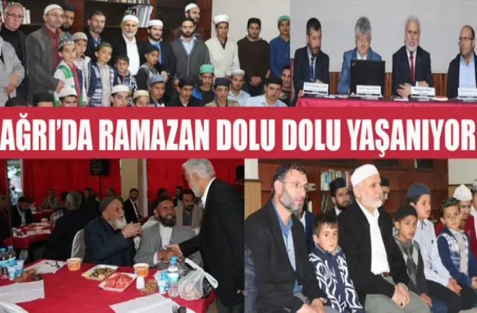 Ağrı’da Ramazan Dolu Dolu Yaşanıyor