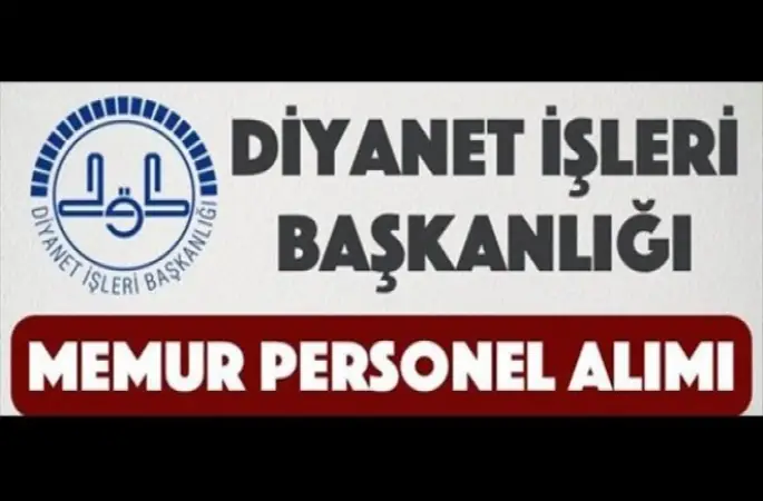 Diyanet,Personel Alımı İlanı