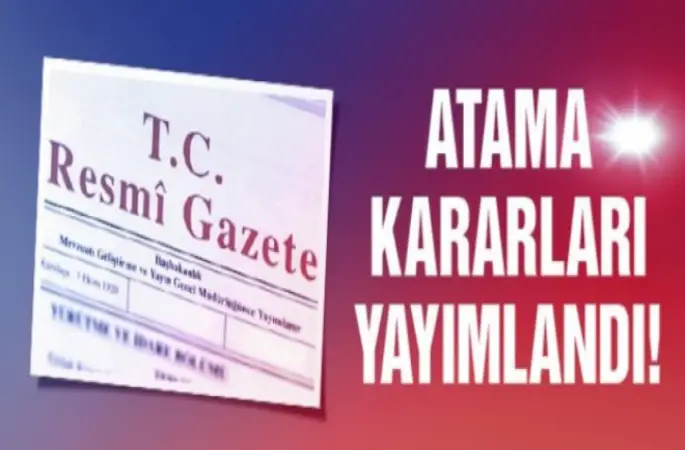 Atama Depremi Devam ediyor