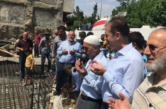 Siirt’e bin 500 kişilik yeni cami yapılıyor