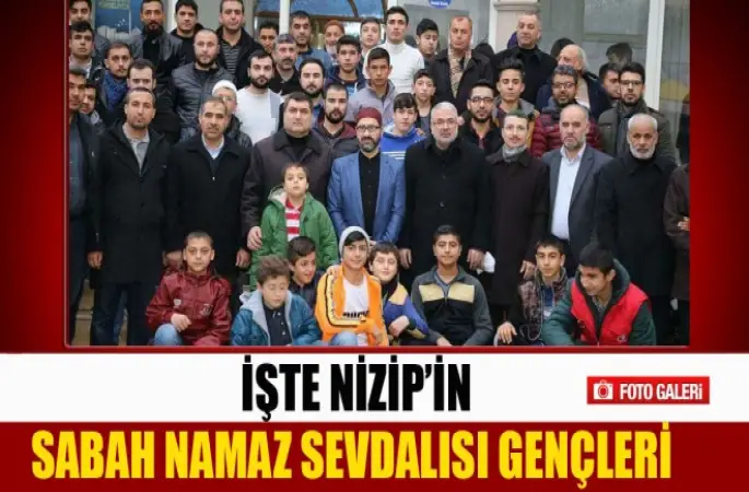 Nizip Müftülüğü Sabah Namazı Gençlik Buluşması