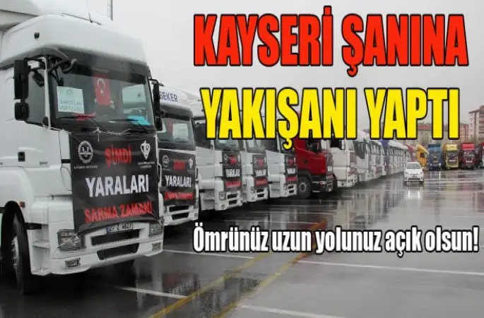 Kayseri Şanına Yakışanı Yaptı