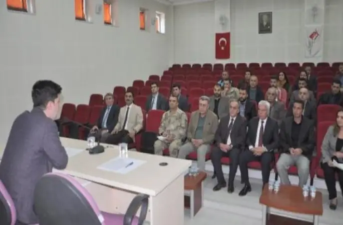 İslahiye'de, 'uyuşturucu ile mücadele' toplantısı