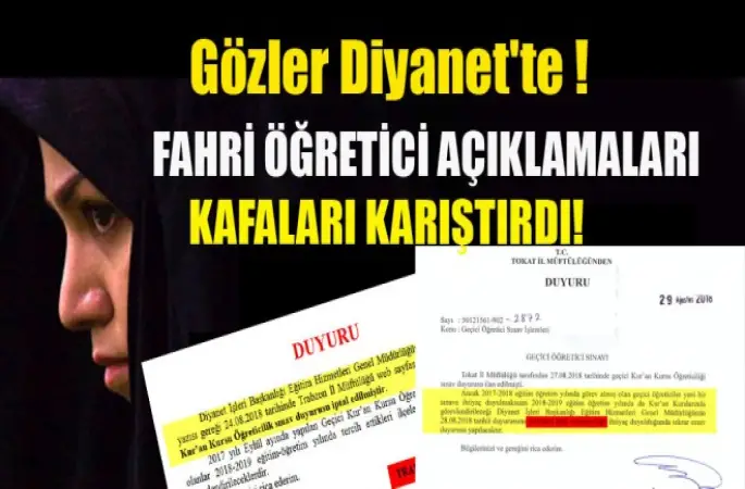 Fahri Öğretici Açıklamaları Kafaları Karıştırdı!