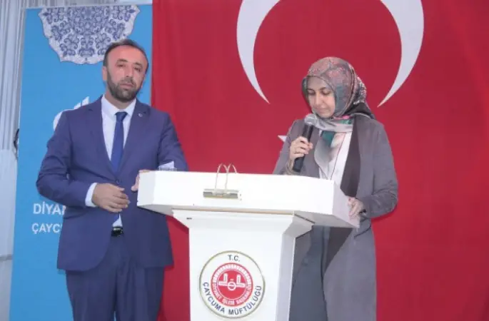 Müftü Arcaklıoğlu Çaycuma'ya Böyle  veda etti