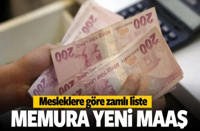 Memur Yeni Zamlı Maaşlarına Kavuşacak
