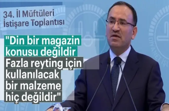 Bekir Bozdağ'dan önemli açıklamalar