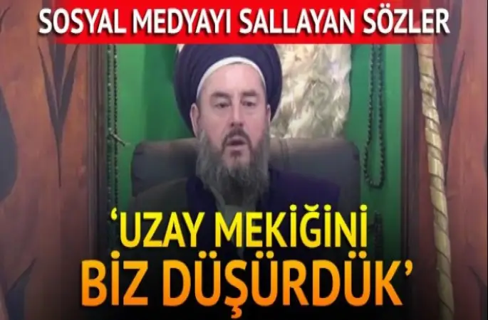 Nakşibendi Lideri Bursevi'nin Uzay Mekiğini Biz Düşürdük Açıklaması Sosyal Medyayı Salladı
