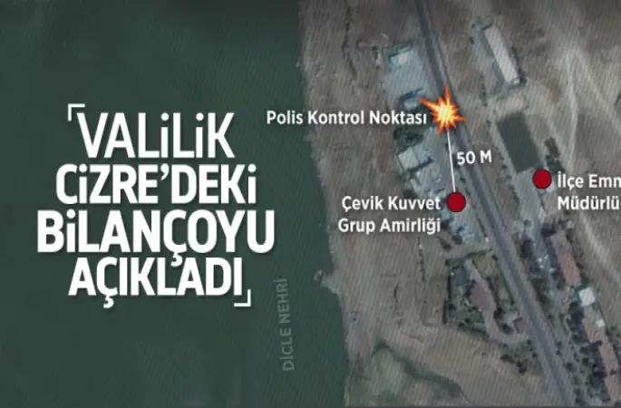 Şırnak Valiliği'nden Cizre açıklaması