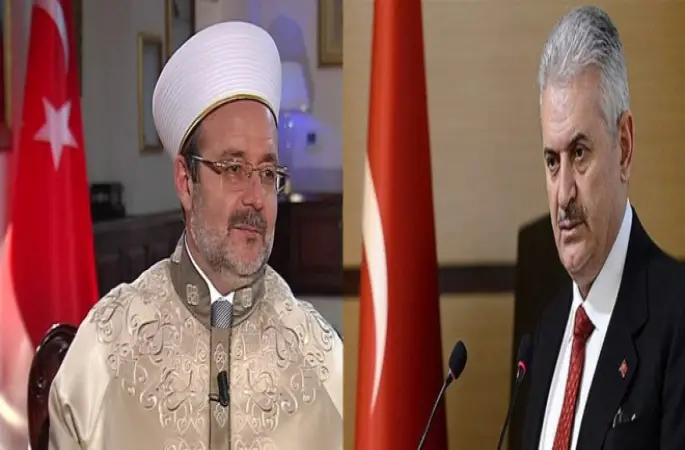 Başbakan Yıldırım, Diyanet İşleri Başkanı Görmez'i kabul etti