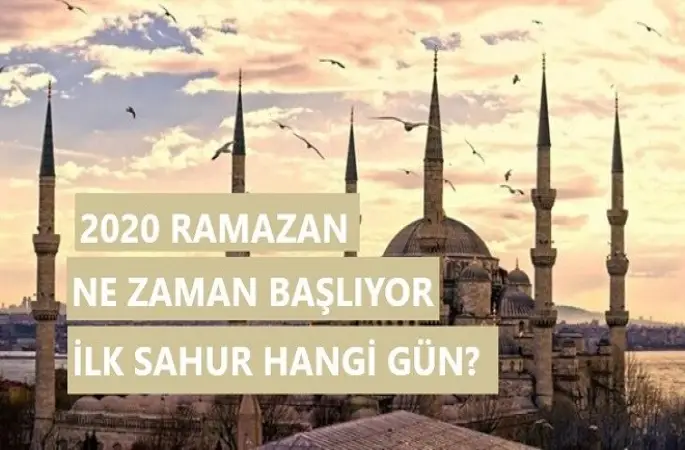 Onbir ayın sultanı Ramazan-ı Şerif için geri sayım başladı.