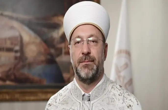 Diyanet İşleri Başkanı Erbaş'tan personeline teşekkür