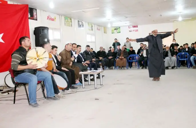 Suriyelilerden Mevlit programı