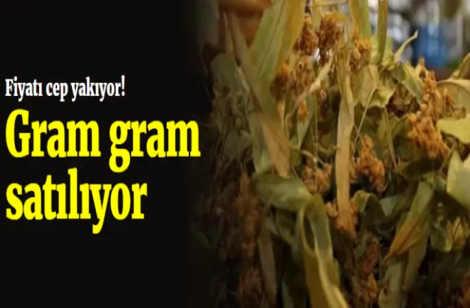 Ihlamurun,Gram gram satılıyor
