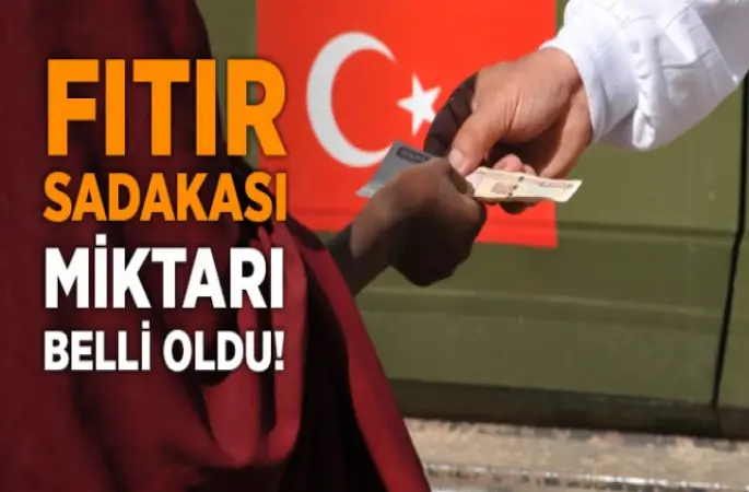 2019'un Fitre Miktarı Belli Oldu