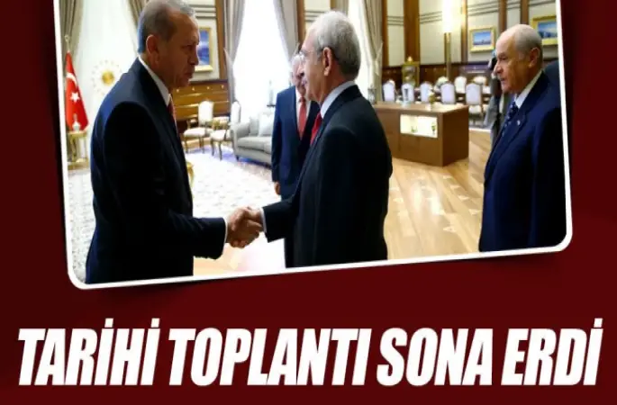 Beştepe'deki  Liderler zirvesi sona erdi