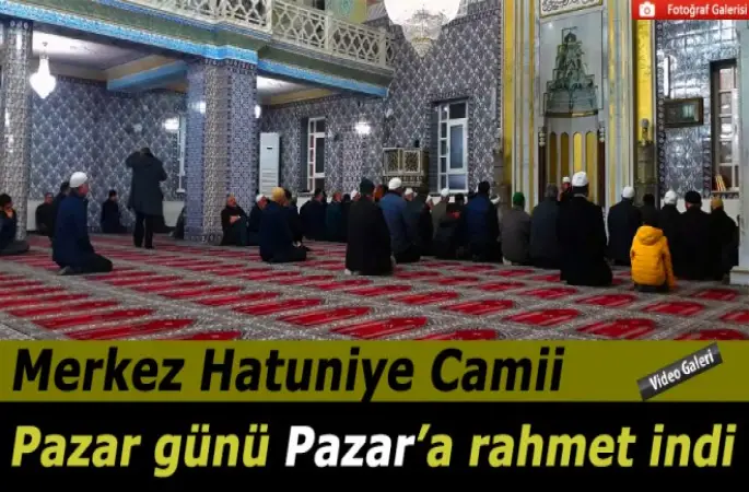 Pazar Hatuniye Camiinde Sabah Namazı buluşması