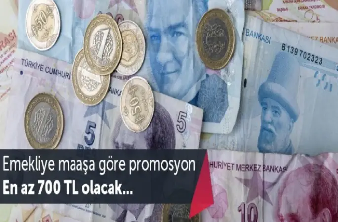 Emekliye Ücrete göre promosyon