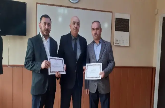 Diyanet’ten teşekkür belgesi