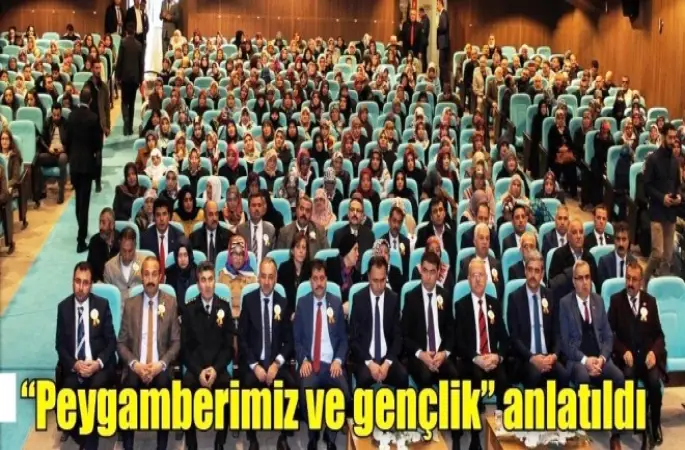 Yozgat'ta “Peygamberimiz Ve Gençlik” Anlatıldı