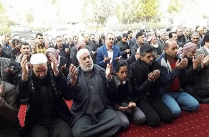 Şanlıurfa'da yağmur duası yapıldı