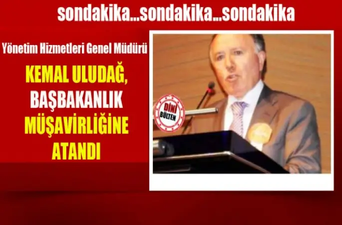 Kemal ULUDAĞ,Başbakanlık Müşavirliğine,