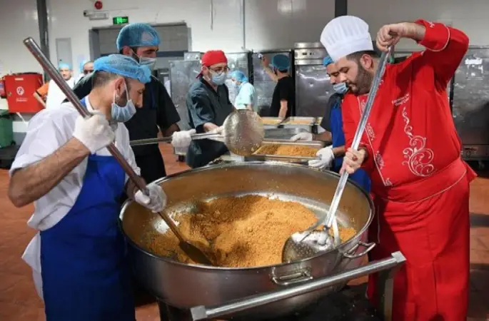 Türk hacı adaylarına Mekke'de özel menü