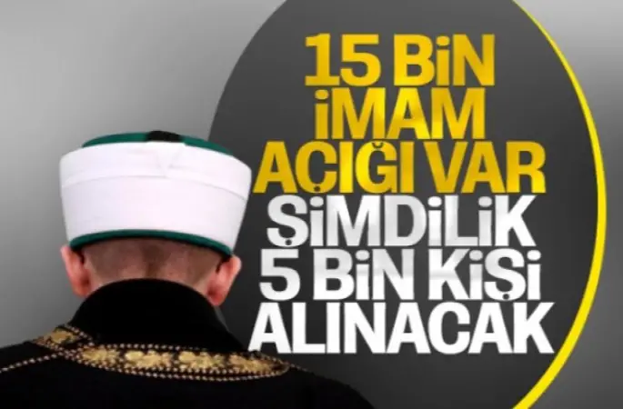 Diyanet'e 5 Bin Kişi Alınacak