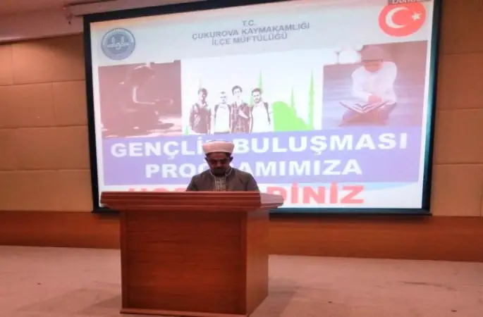 Çukurova Müftülüğü‘nün Gençlik Buluşması Büyük İlgi Gördü