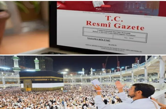 Hac ve Umre Seyahatleri ile İlgili İşleri Hakkında Yönetmelik Değişiklik