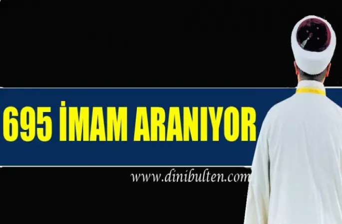 Diyanet,695 İmam Arıyor