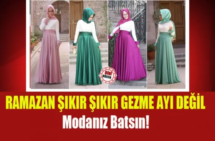 Tesettür firmaları,Gözünü Ramazana dikti