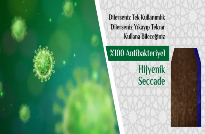 camiler tek kullanımlık seccade ile cumaya hazırlanıyor