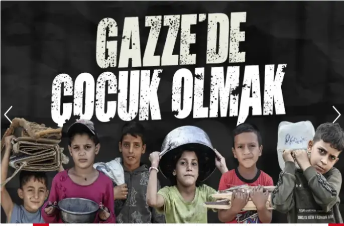 Gazze’deki çocuklar, savaşın gölgesinde büyüyor